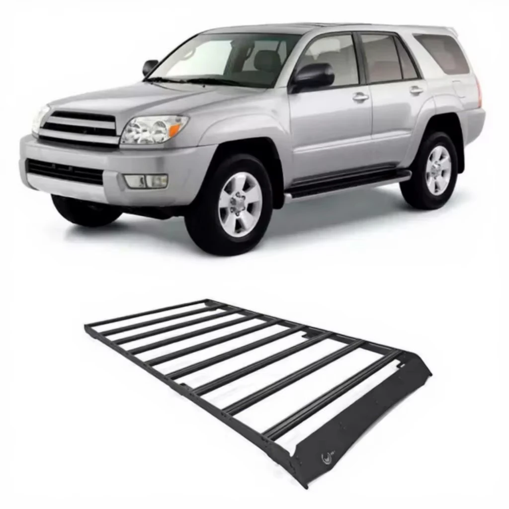Spedking Aluminum With Cross Bar Full Top Roof Rack for 4RUNNER 2003-2009 Roof Rack