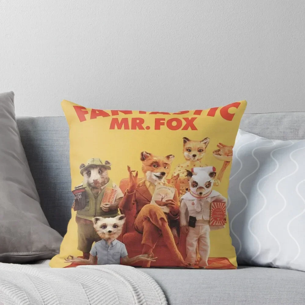 

Fantastic Mr. Fox Throw Pillow autumn decoration Decorative Sofa Cushions Couch Cushions pillow