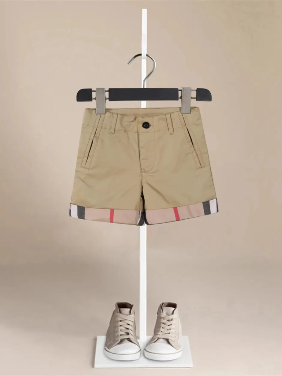 Pantalones cortos de verano para bebés, pantalón corto de algodón para adolescentes, informal, Color sólido, ropa deportiva de playa de 1 a 10 años