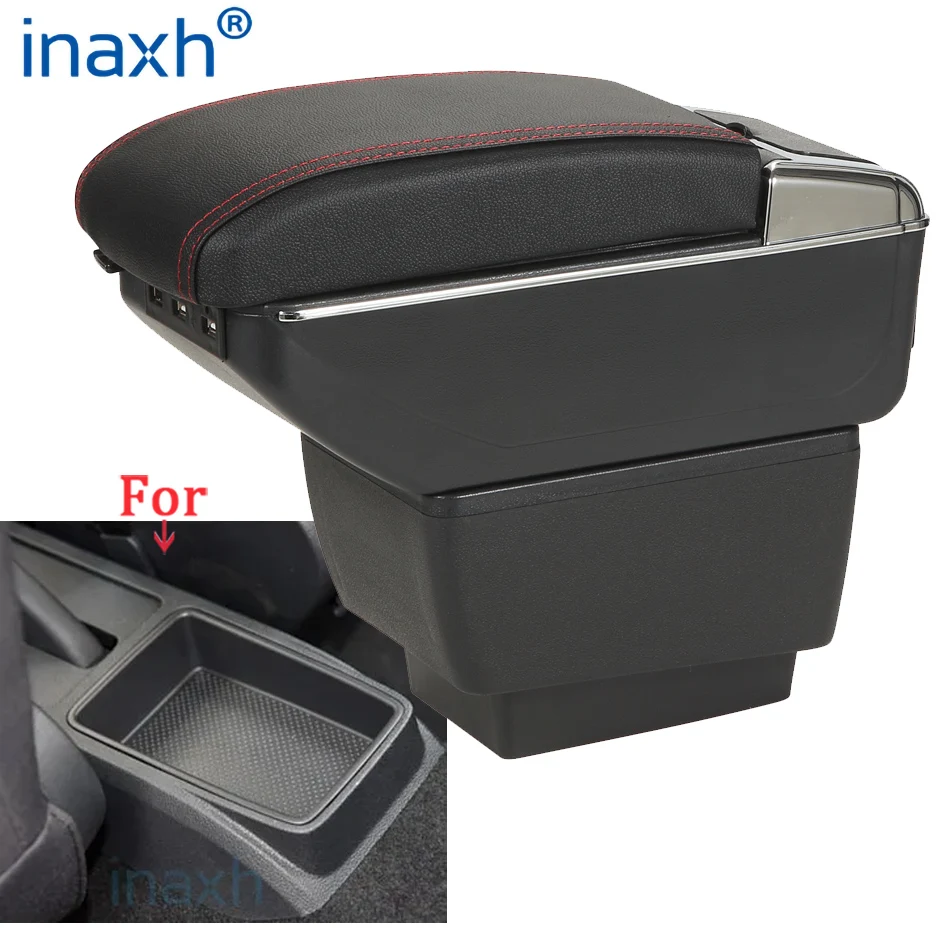Reposabrazos para Skoda Fabia, caja de reposabrazos para coche Skoda Fabia 3 III Combi 2015-2021, piezas de reequipamiento, caja de almacenamiento, accesorios para coche