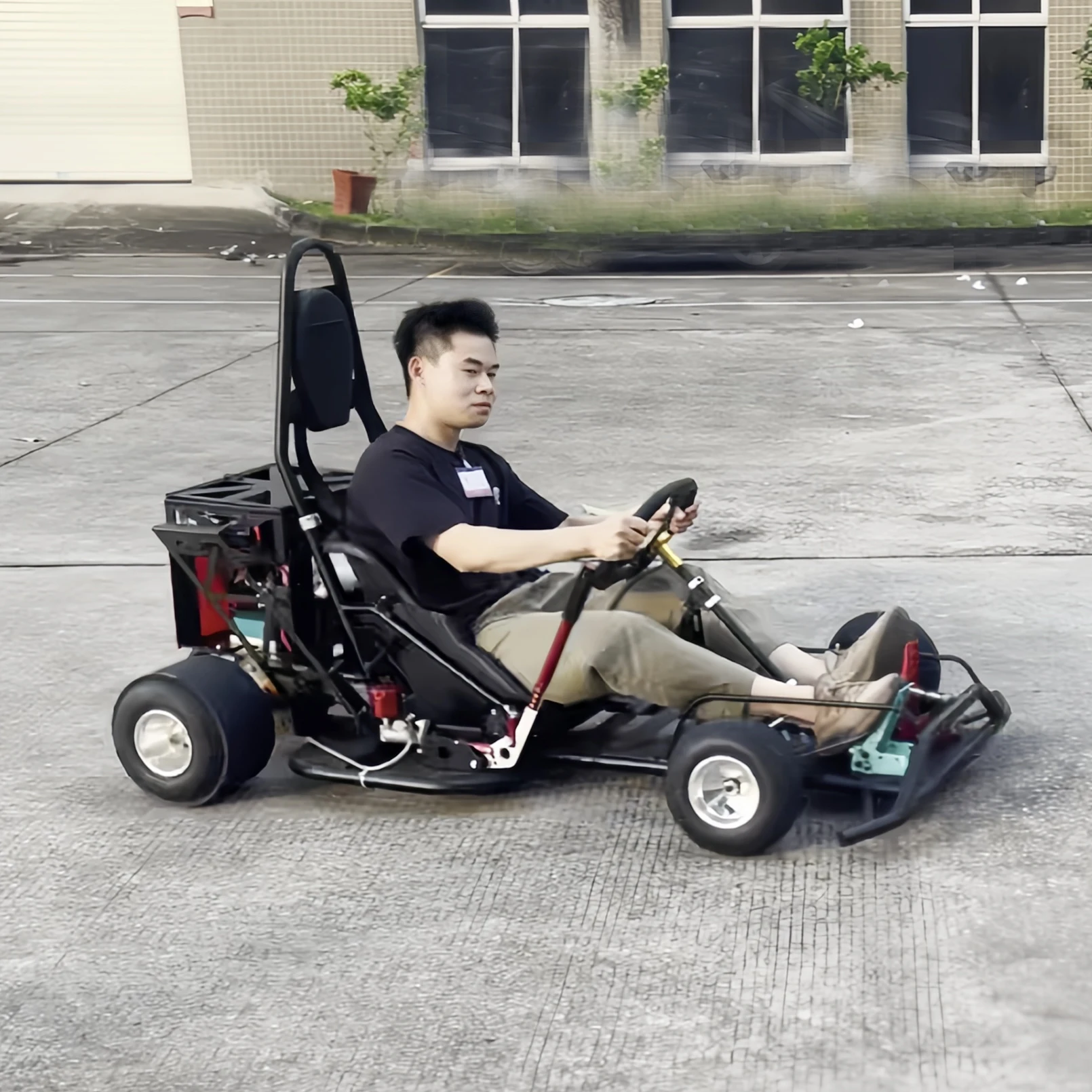 390CC Adults Racing Petrol Go Karts High Performance 4 Strokes Drift Handbrake  Engine Karting Car Customized As Needed