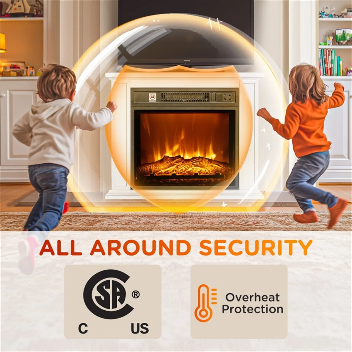 سخان الموقد الكهربائي للأثاث الخارجي