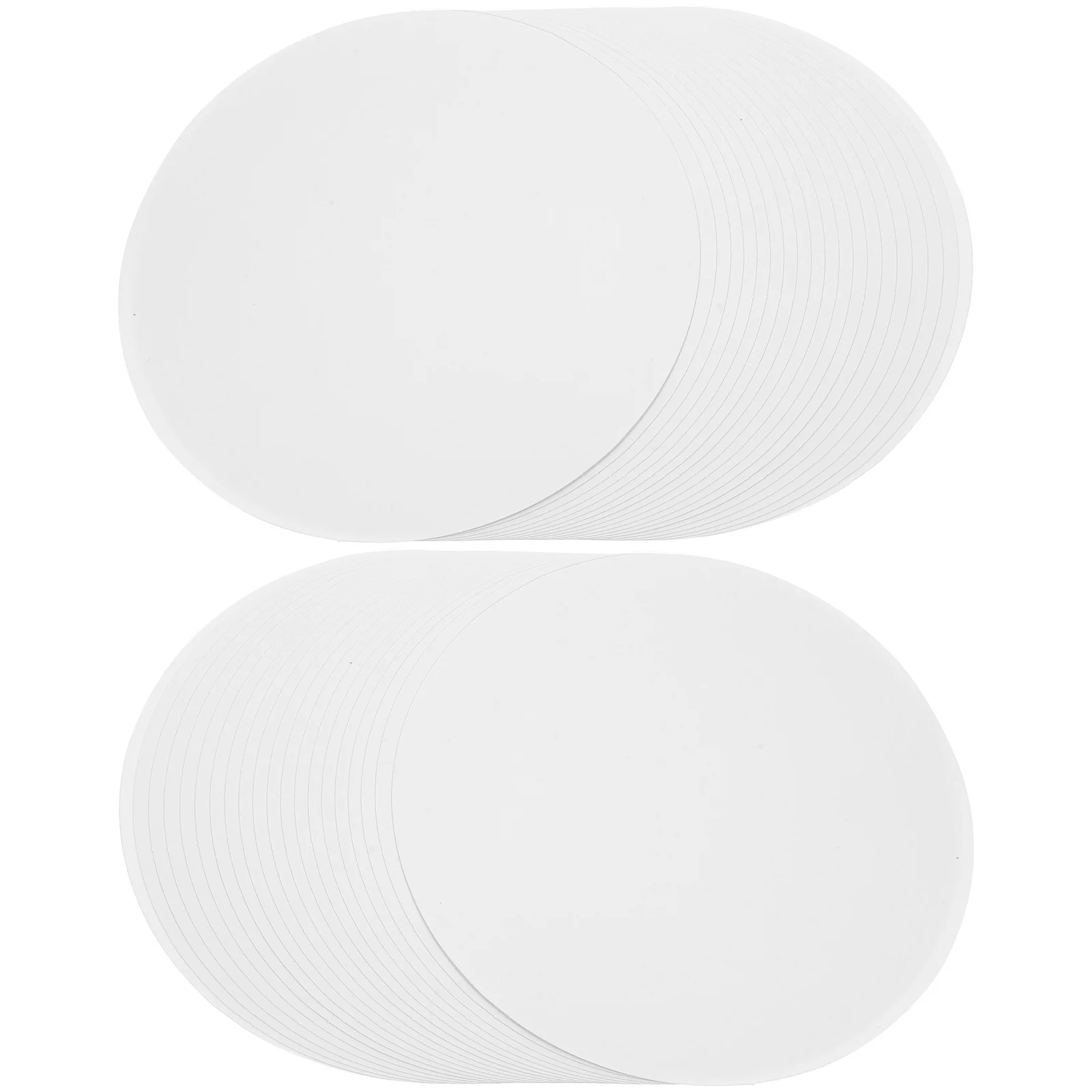 

40pcs Round Painting Cardboard Diy Hand Drawing Sketch Paper Sheets Blank Art Craft Material For Kids School Projects Acrylic