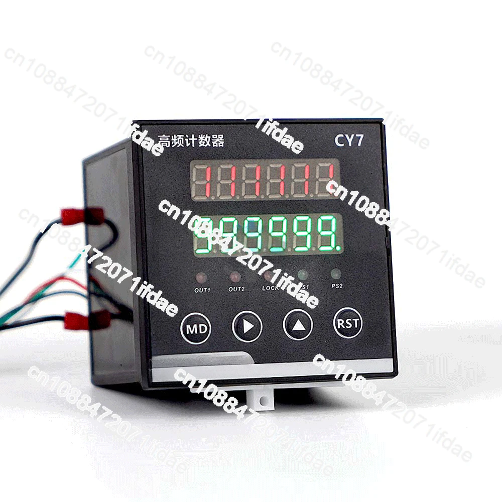 High-frequency Counter Meter Meter High-Precision Roller Electronic Digital Display Edge Banding Machine  Encoder