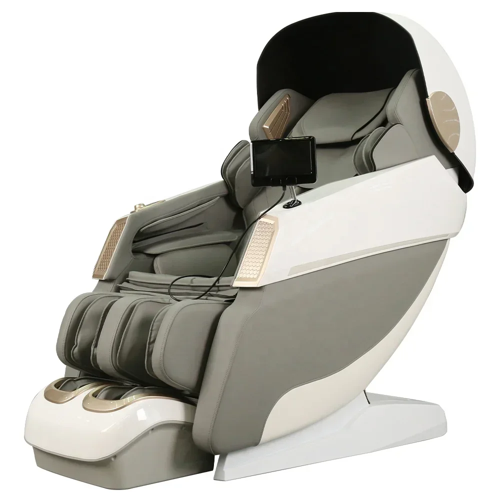 

Luxury Body Stretch Heat Body Scan Shiatu Tapping Etc Zero Gravity Full Body Massage Chair with Manual-wired Control