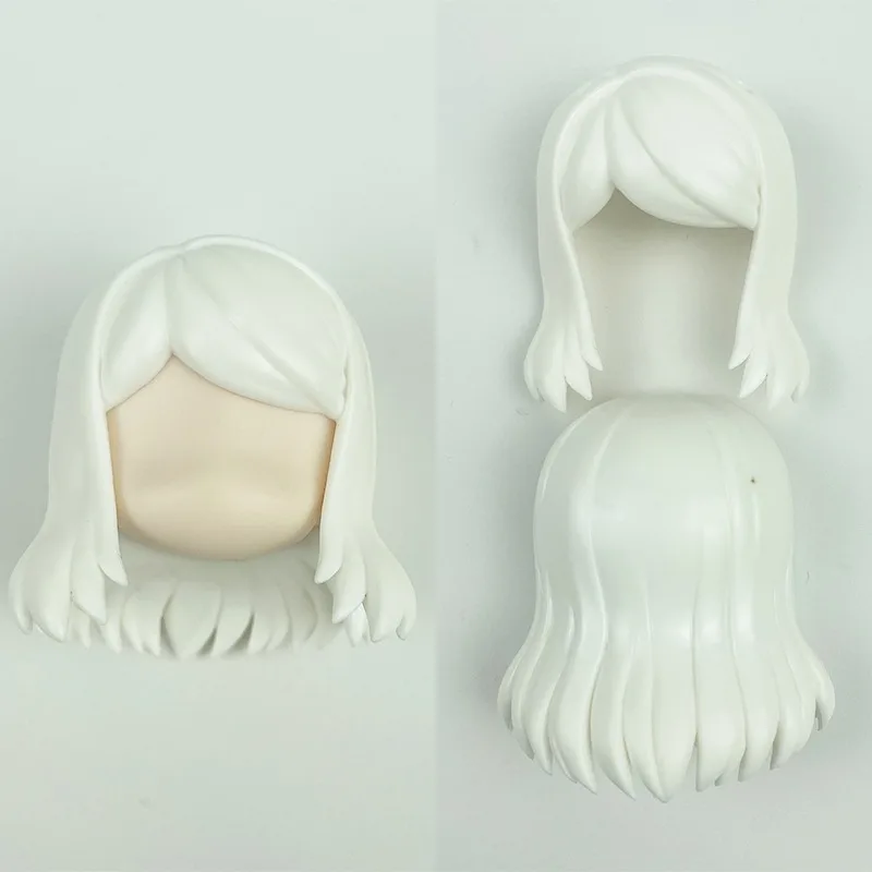 GSC Clay Man Hair white model OB11 doll accessories