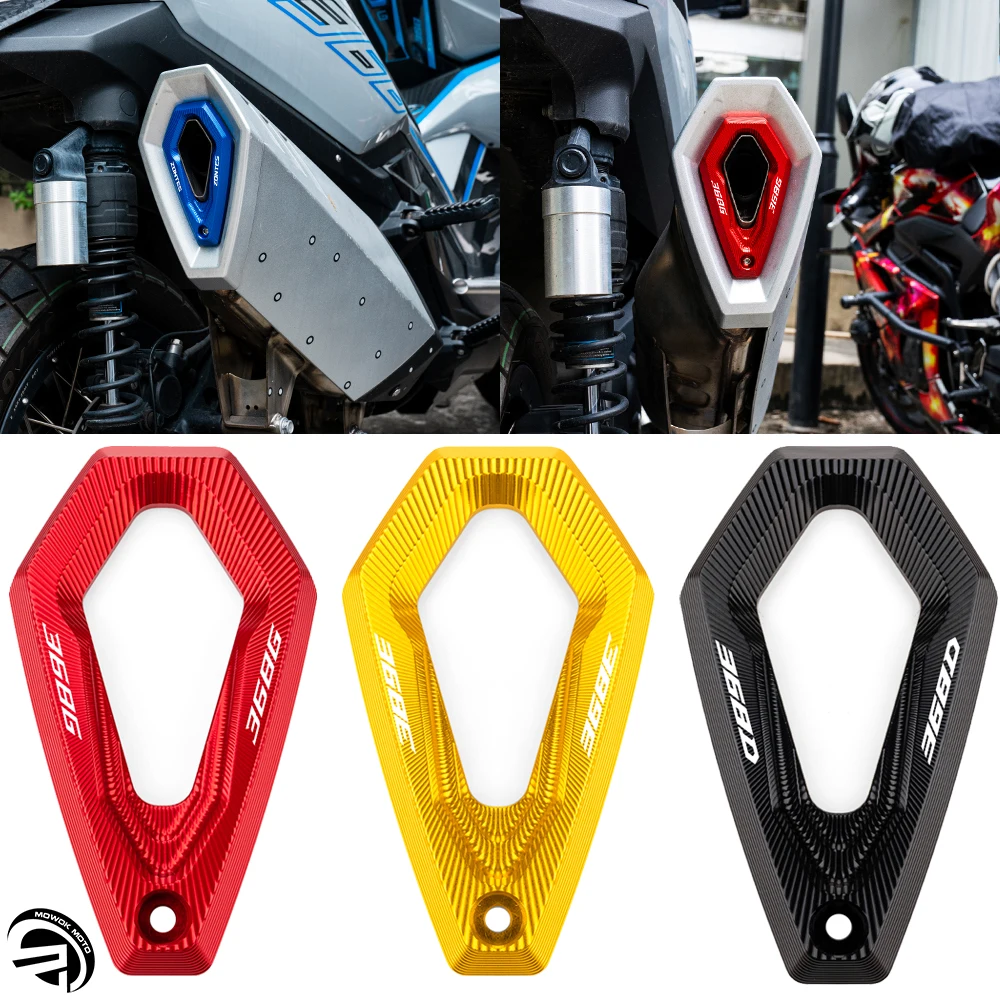 

For ZONTES 368G 368D 368E 368M 501G ZT 368 D E G M 2024 2025 2026 Motorcycle CNC Exhaust End Trim Cover Muffler Decorative Cap