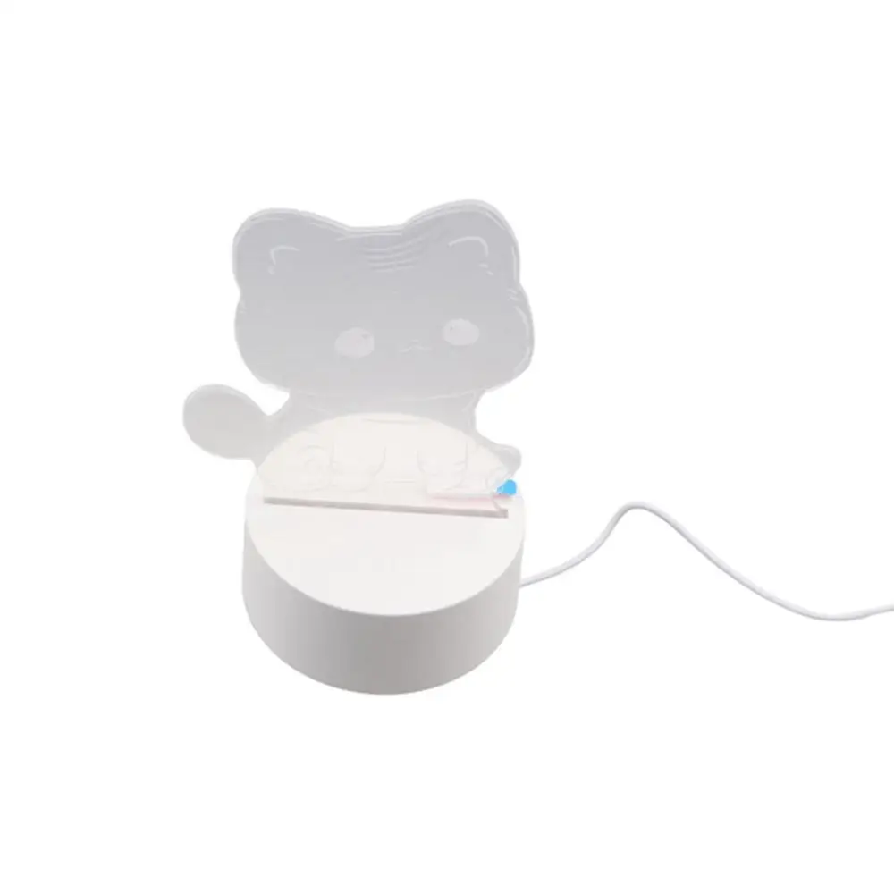 Desktop Decoration Mini 3D Butterfly Night Light Cute Cartoon With Touch Control Table Lamp Modern Exquisite Led Lamp Bedside