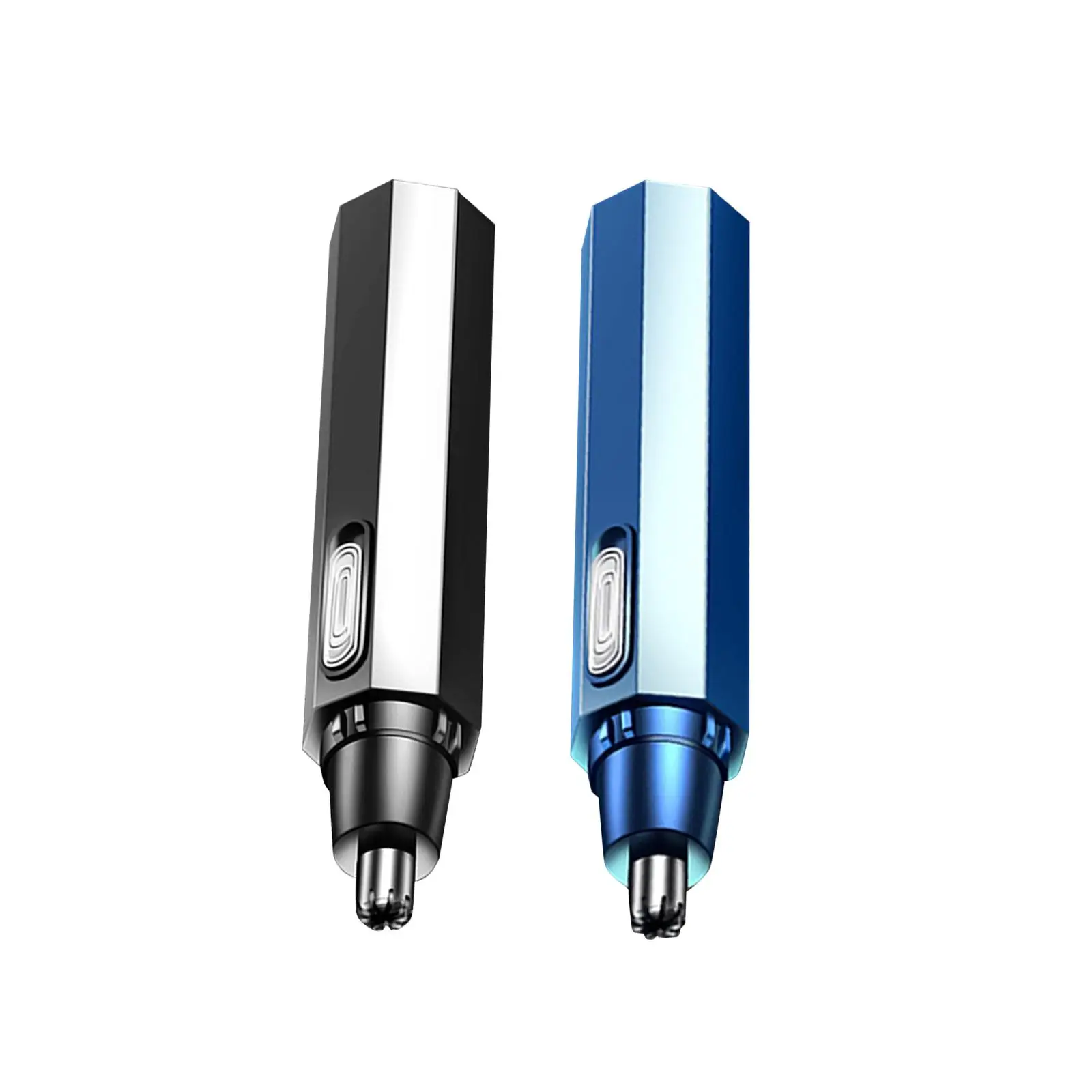 Portable Nose Hair Trimmer Washable Facial Ear Eyebrow Electric Hair Clipper Cleaning System for Men and Women