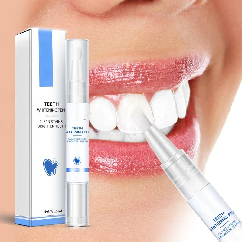 Teeth Whitening Pen Cleaning Serum Remove Plaque Stains Dental Tools White Teeth Oral Hygiene Tooth Pen Brush