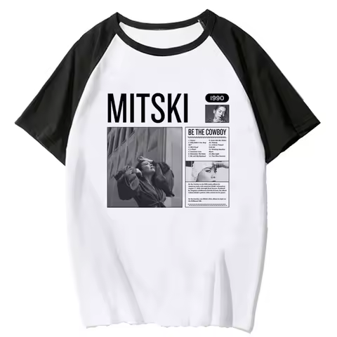 Mitski tshirt women summer funny t shirt girl comic harajuku funny clothing