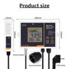 Smart co2 controller zwei kanal ndir co2 sensor tag nacht kohlendioxid detektor 0-5000ppm für gewächshaus hydro ponik 6