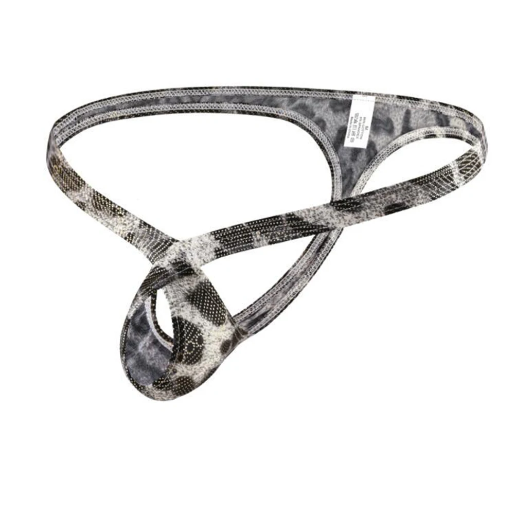 For Daily Wear For All Seasons Mens Underwear Mens T-Back Briefs T-Back Design Dark Gray Color Gold Color Grey Color