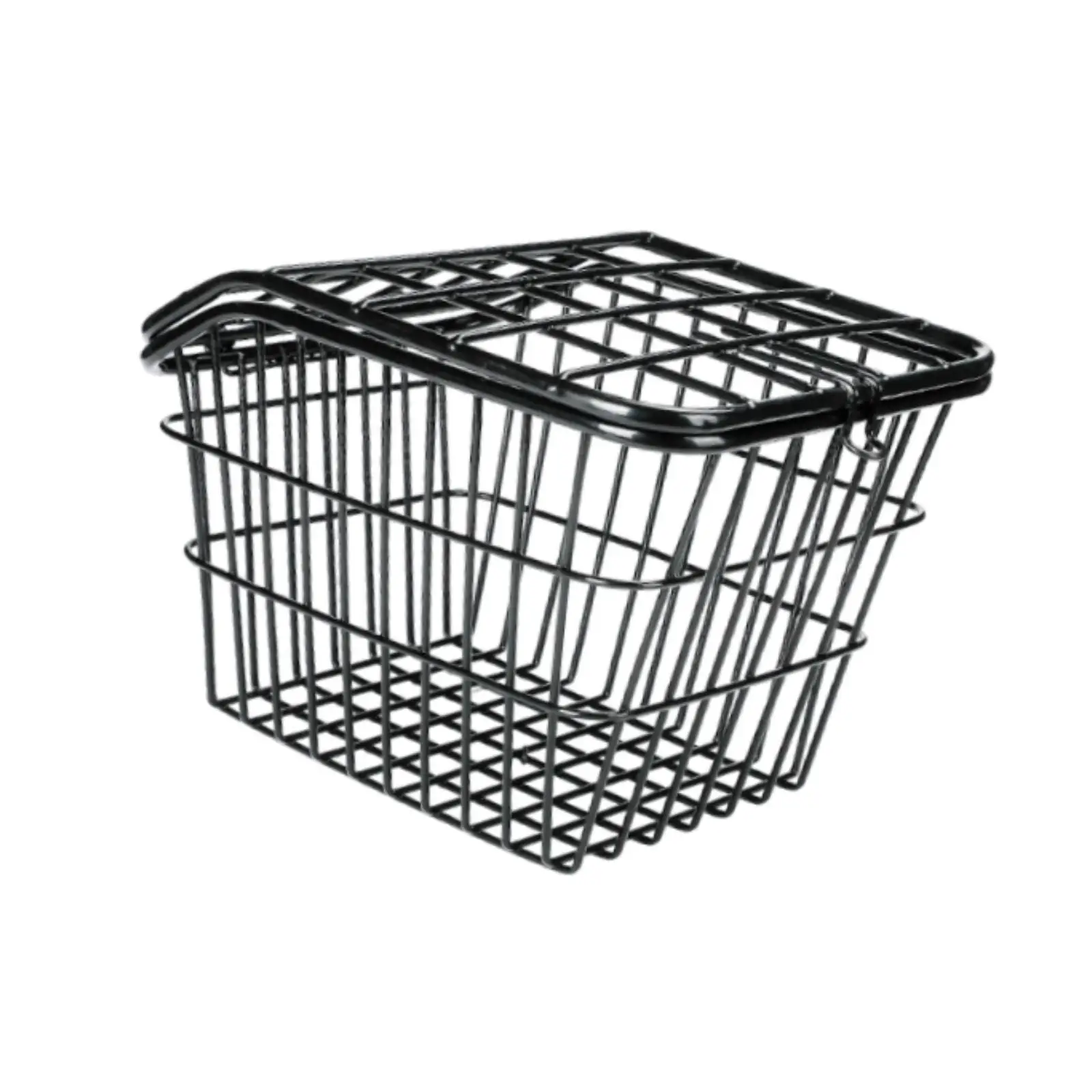 Rear Bike Basket Metal for Most Rear Bike Racks Outdoor Mountain Road Bikes