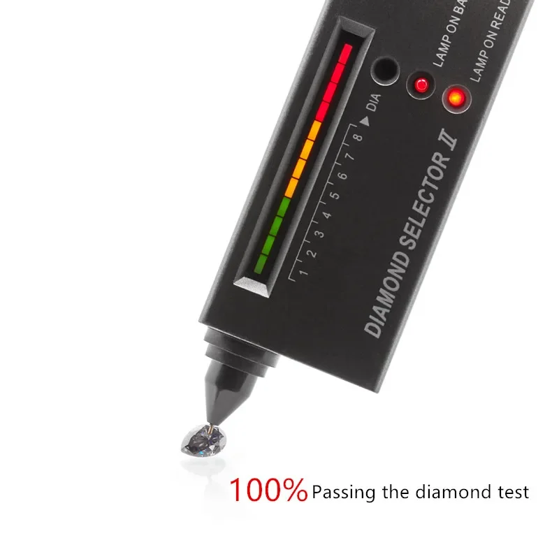 AIOSC Pear Cut Loose Moissanite Stone 0.3~6.0ct Dark Gray Gems Stones for DIY Ring with GRA Certificate Fine Jewelry Accessories