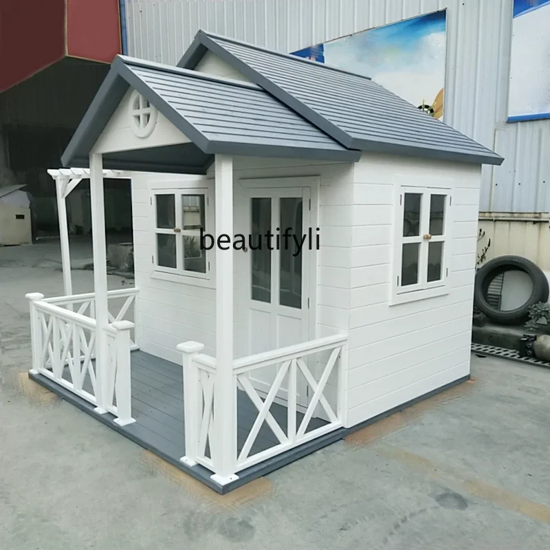 

A38 Outdoor, children's room, assembled tree house wooden house, livable garden, preservative wood,mobile wooden house customiza