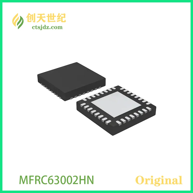 MFRC63002HN    New&Original   	 RFID Reader IC 13.56MHz ISO 14443, MIFARE I²C, SPI, UART 3V ~ 5.5V