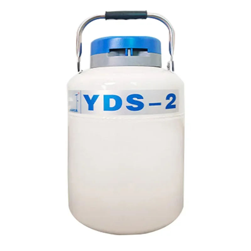 2L Storage Type Liquid nitrogen container Cryogenic Tank dewar liquid nitrogen container Liquid Nitrogen tank For YDS-2