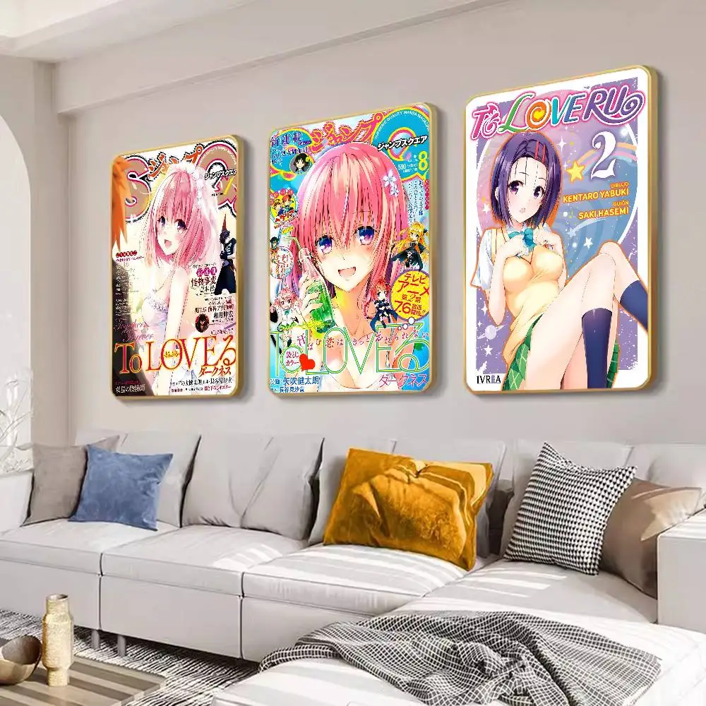 أنيمي إلى الحب رو الفيلم الكلاسيكي الملصقات HD جودة ملصق جدار الفن اللوحة دراسة الشمال ديكور المنزل #6