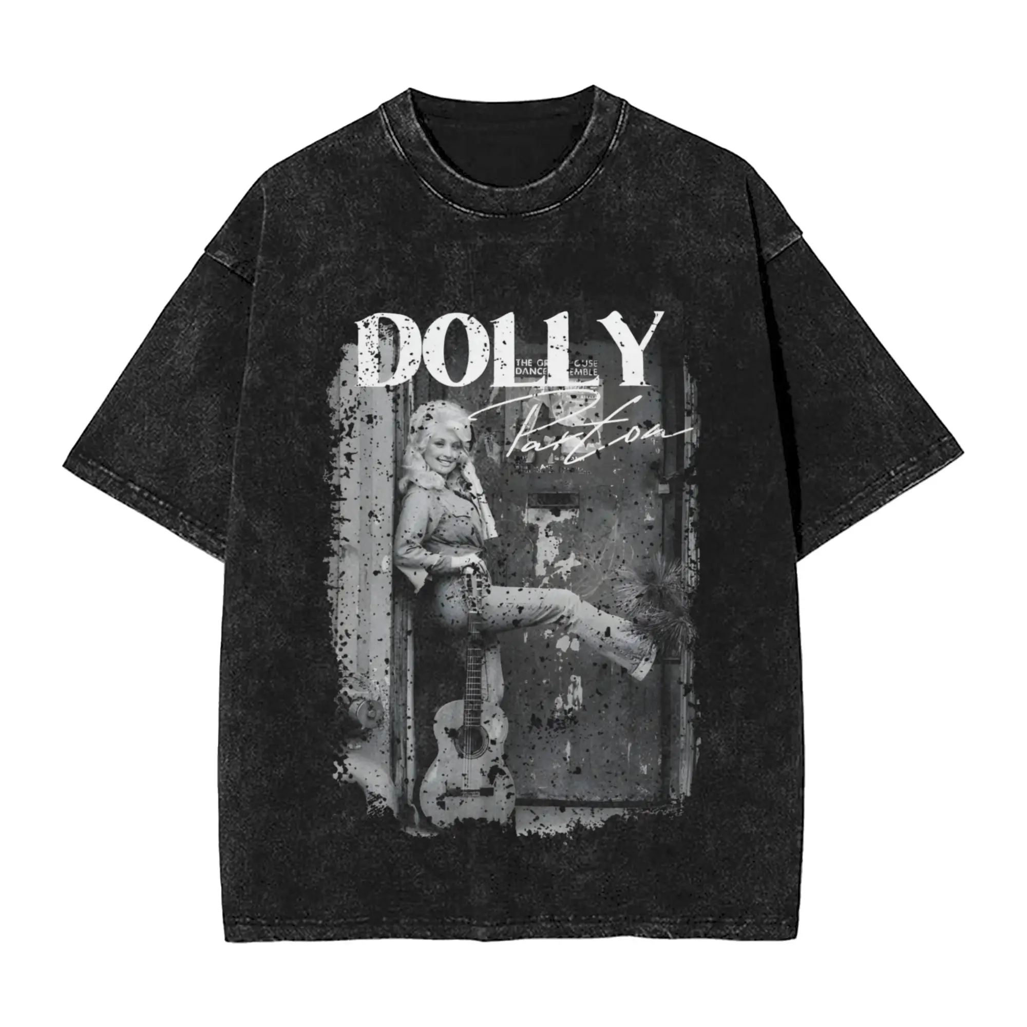 Summer RIP Dolly Parton Washed T Shirt Merch Oversize T-Shirts  for Men Women Tee