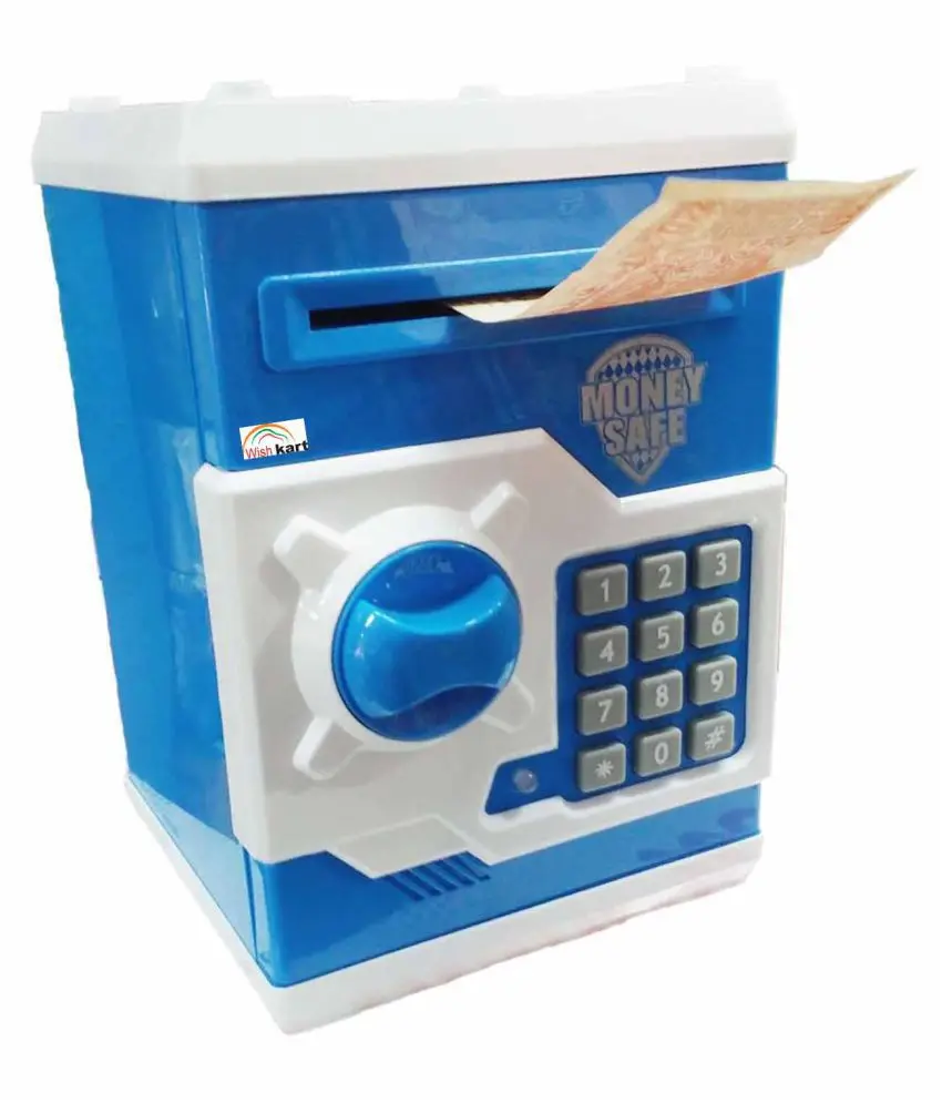 Encrypted Safe Deposit Box Atm Piggy Bank