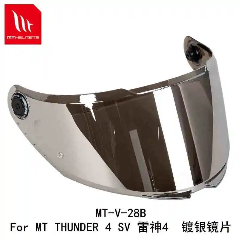 MT เปลี่ยน Face Shield สําหรับรุ่น THUNDER 4 SV หมวกกันน็อค MT-V-28B เลนส์หมวกกันน็อค Original MT อะไหล่