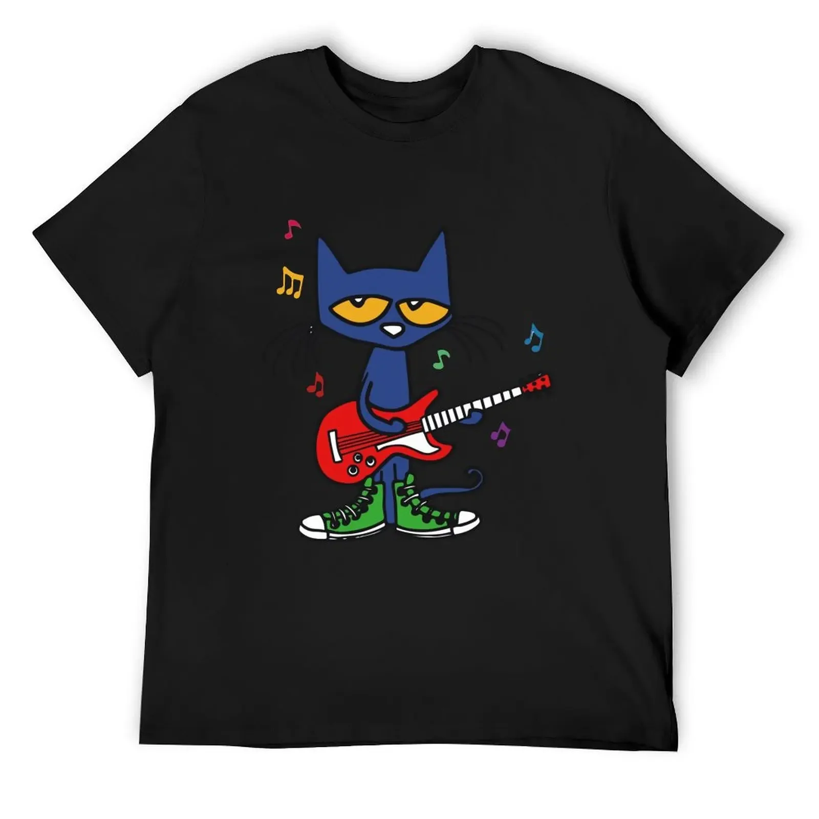 Pete the cat singing T-Shirt new edition graphic shirts basketball graphic tees t shirts men