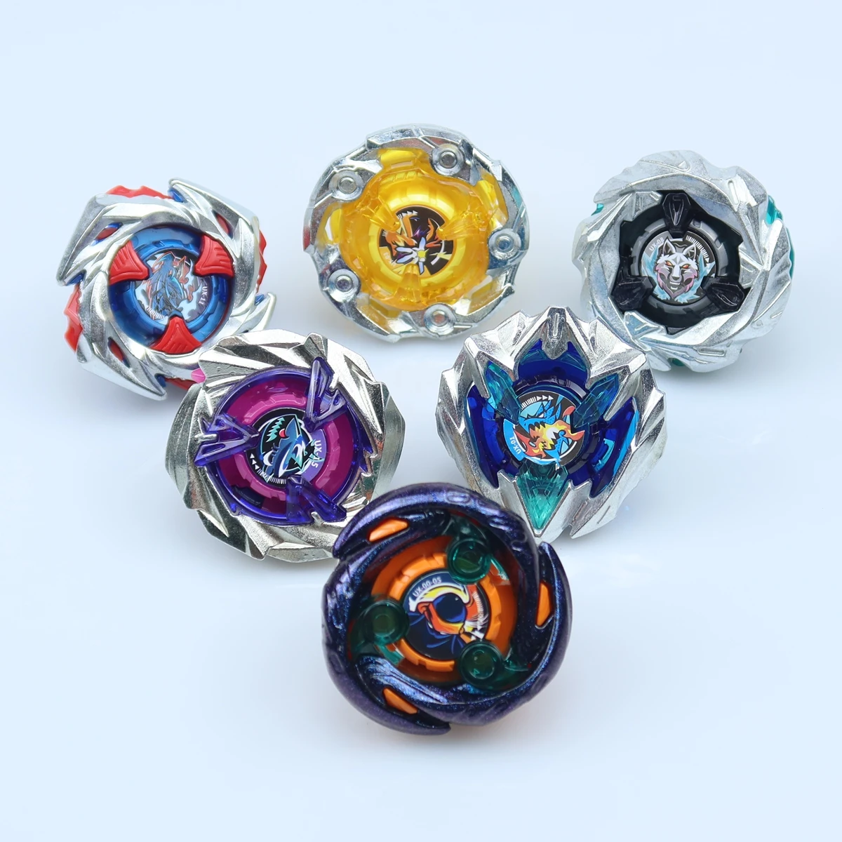 SB-solong4u Battle Spinning Tops without Launcher, Classic Gyro Toy
