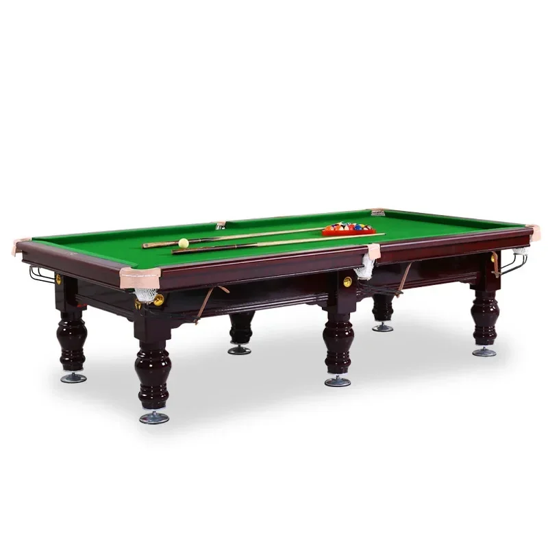 Black eight table and competition level snooker table