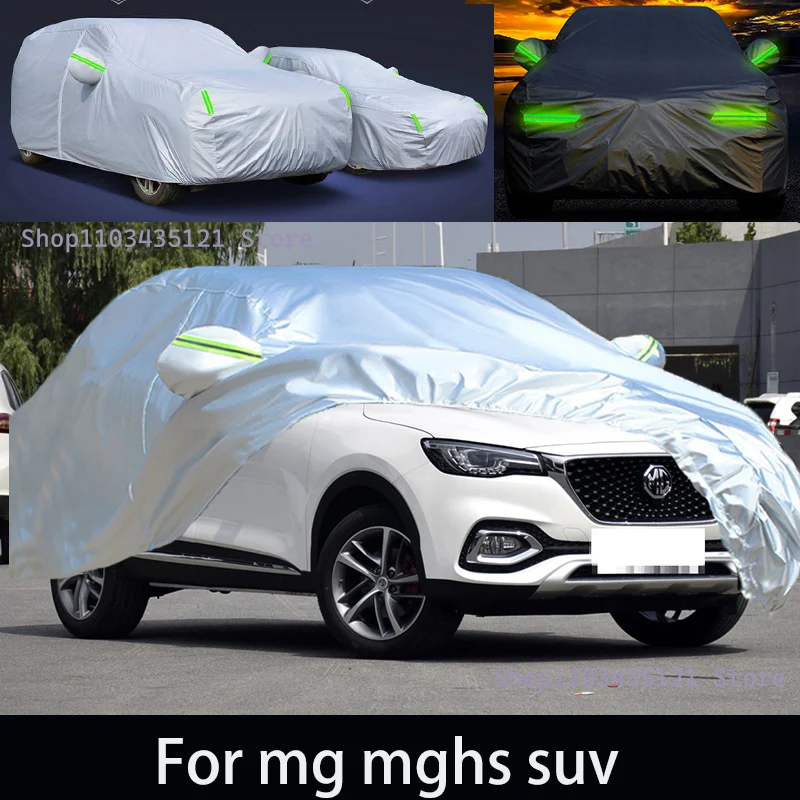 

For mg mghs suv Outdoor Protection Full Car Covers Snow Cover Sunshade Waterproof Dustproof Exterior Car accessories