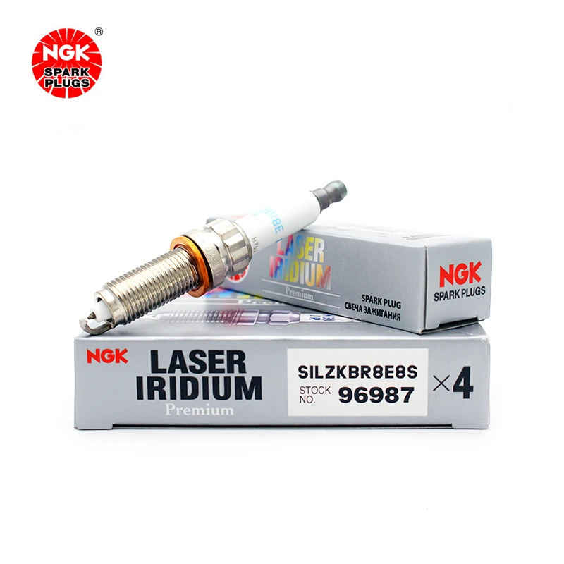 

NGK Iridium Platinum spark plug SILZKBR8E8S 96987 is suitable for BMW 320Li OE 12120039634