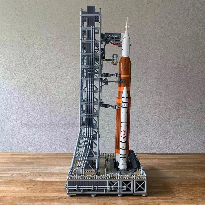 In Stock 2024 New Artemis Space Launch System Rocket Building Blocks Compatible 10341 Aerospace Bricks Kids Adults Toys