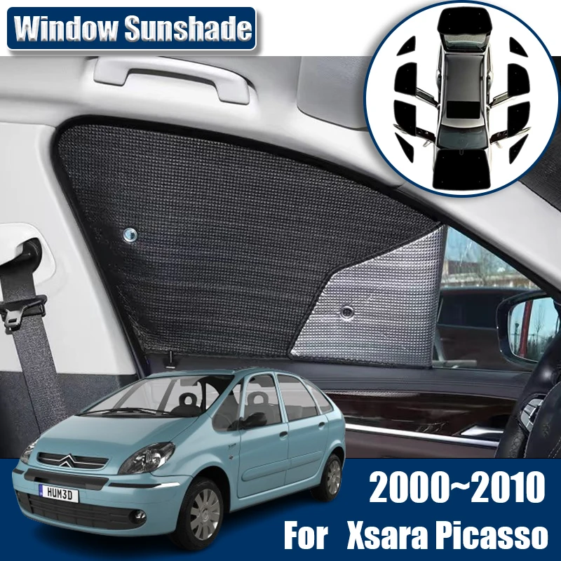 

For Citroen Xsara Picasso 2004 2005 2008 Accessories 2000~2010 Car Visor Sunscreen Window Sunshade Sun Blind Cover Interior Part