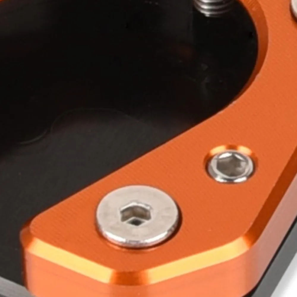 

For 125 200 390 690 Duke SMC/R ENDURO/R Side Stand Foot Extension Kickstand Enlargement Pad Plate Support RC125 RC200 RC390