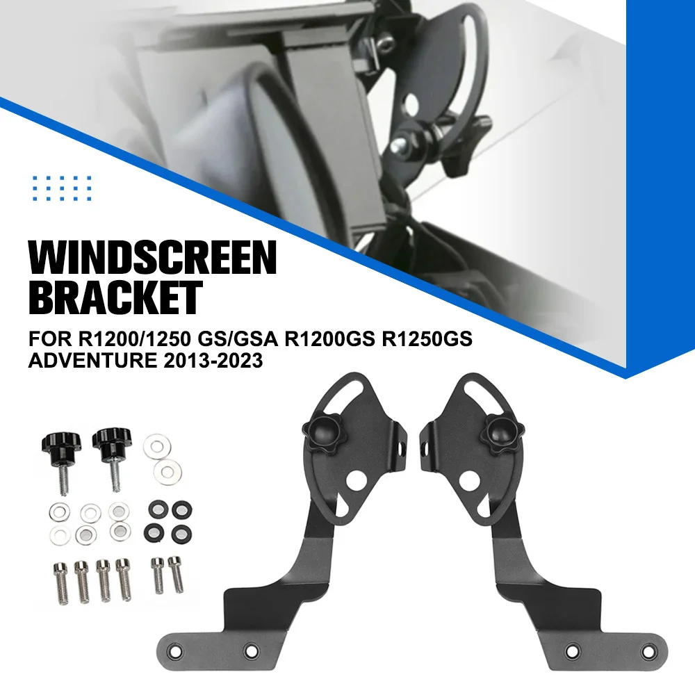 

Motorcycle FOR BMW R1200/1250 GS/GSA R1200GS R1250GS Adventure 2013-2022 2023 Windscreen Windshield Stabilizer Support Holder