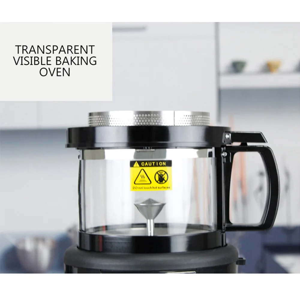 Tostador de café doméstico, máquina tostadora de café eléctrica automática, máquina tostadora para hornear granos de café de aire caliente