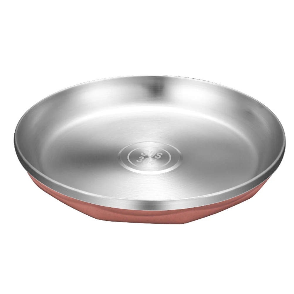 

Anti-scalding Stainless Steel Resistant Plate Barbecue Household Silver