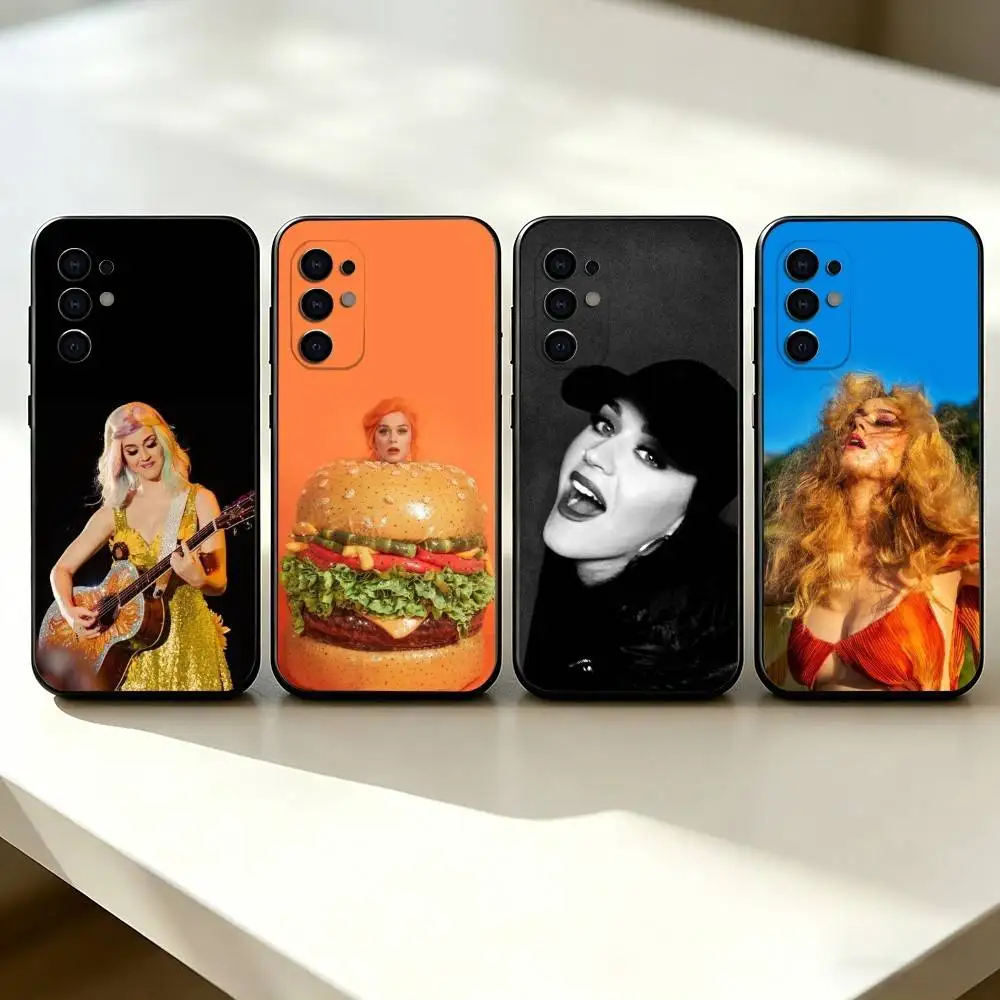 P-Pop singer ROAL K-Katy Perry Phone Case For Samsung S25,S24,S21,S22,S23,S30,Ultra,S20,Plus,Fe,Lite,Note,10,Black Cover