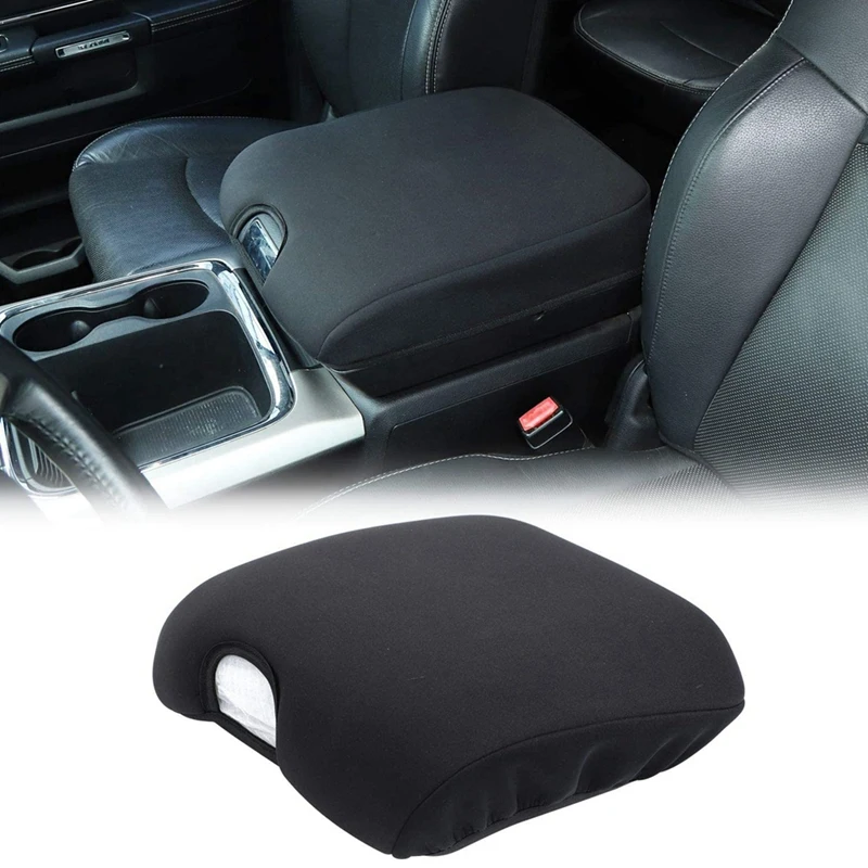 1 Piece Car Armrest Box Pad Car Interior Armrest Box Pad For Dodge- Ram 1500 2010-2017