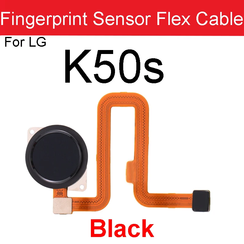 Home Button Finger Print Flex Cable For LG K40 K40S K41S K50 Q60 K50S K51 K51S Fingerprint Sensor Touch Flex Ribbon Replacement