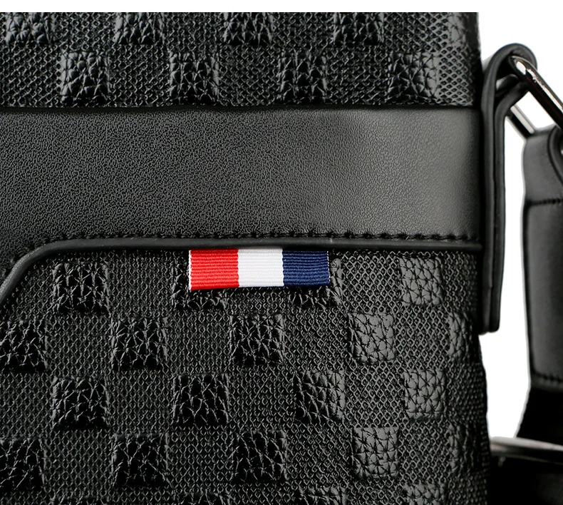 Echte Oberschicht aus Rindsleder für Herren, einzelne Umhängetasche, 2025, neuer Stil, männlich, lässig, Business-Tasche – Detail 21