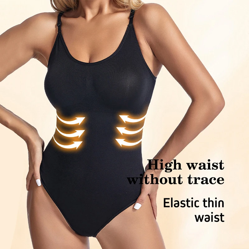 Bodysuit Shapewear Women Full Body Shaper Tummy Control Hip Lifter Thong Corset Thigh Reductive Slimming Waist Trainer Underwear