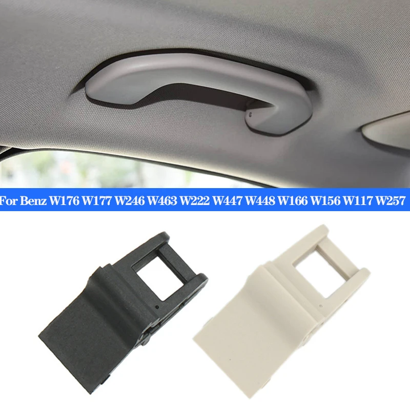 

Car Roof Grip Handle Pillar Handle Buckle Safety Clip For Mercedes Benz W176 W177 W246 W463 W222 W447 W448 W166 W156 W117 W257