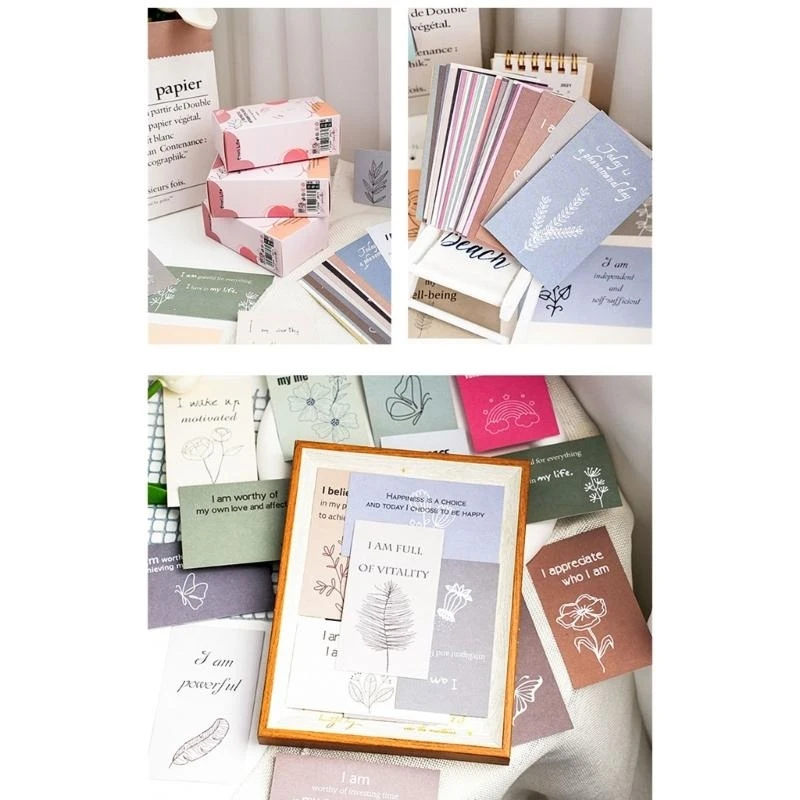 100 tấm Thẻ động lực truyền cảm hứng cho phụ nữ Thẻ khẳng định tích cực Thẻ khẳng định hàng ngày