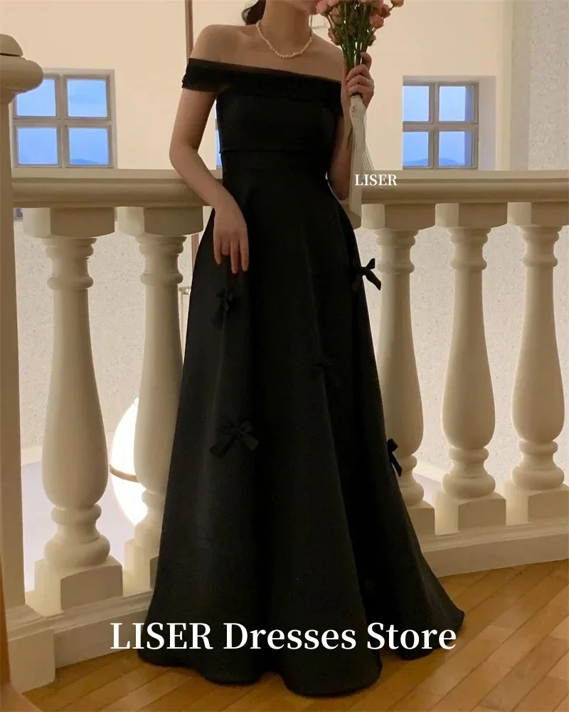 liser-simple-blanc-une-ligne-coree-mariage-robes-personnalisees-sans-bretelles-bowknot-longueur-de-cheville-robes-de-mariee-robe-de-soiree-formelle-ベルmenta