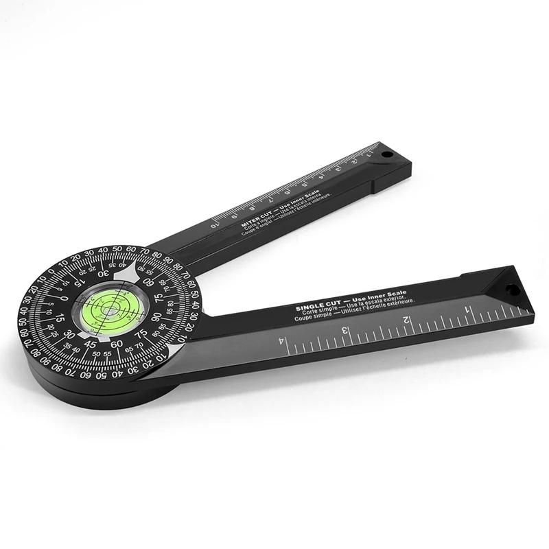 Hot Miter Saw Protractor Angle Finder For Woodworking Angle Measuring Tool For Trim Angle Duplicating Tool