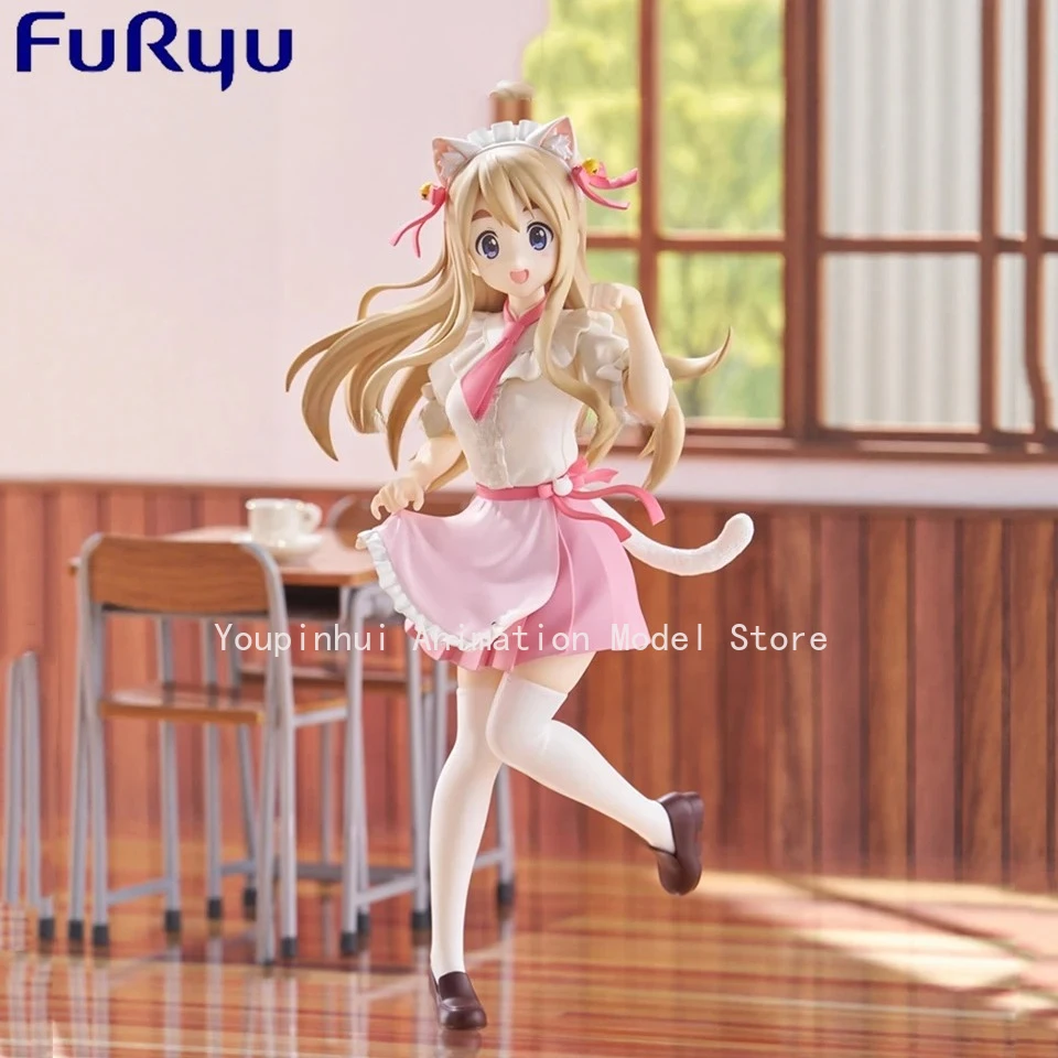 ما قبل البيع الأصلي حقيقية Furyu Trio-Try-iT K-ON 21 سنتيمتر Kotobuki Tsumugi Kawaii عمل أرقام الكبار جمع لعبة مجسمة هدية #2