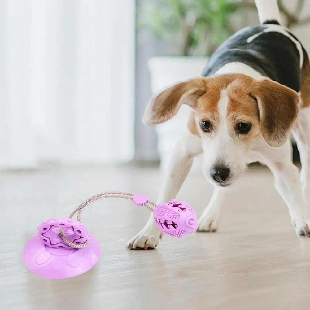 Non- Pet Toy Bite-resistant Dog Toy Dog Puzzle Toy Set for Mental Stimulation Teething Relief Suction Cup for Boredom for Small