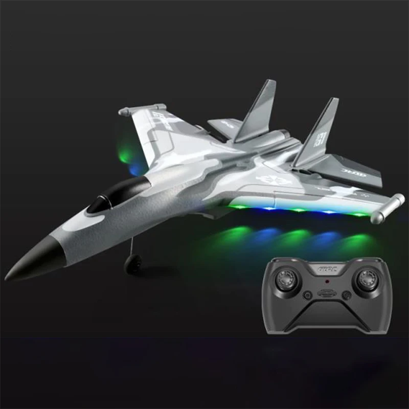 Toys RC Plane Military Model Remote Control Airplane 2.4G Fighter Craft Glider Hobby Gift Children Electric Rc Planes For Adults