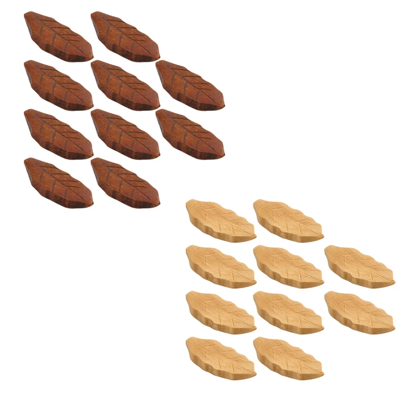 

ABYN-Leaf Shape Chopstick Holder Spoon Holder Fork Holder